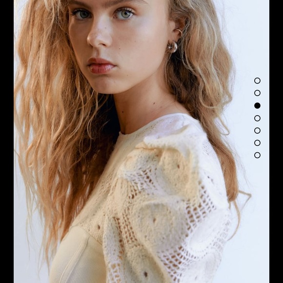 Zara Tops Zara Nwt Combination Knit Top Poshmark